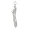 Sterling Silver Mariners Cross Pendant Charm Jewelry 79mm x 55mm